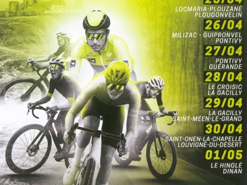 Le Tour de Bretagne cycliste débutera le 25 avril