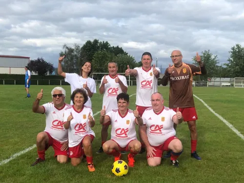 Foot en marchant : l’équipe de France s’est entraînée dans la Loire 