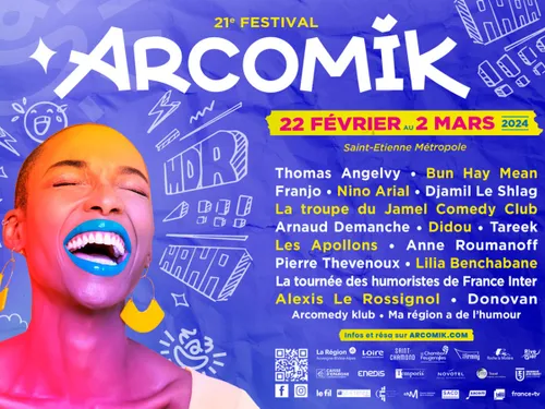 Loire : La 21ᵉ édition du festival Arcomik débute ce jeudi