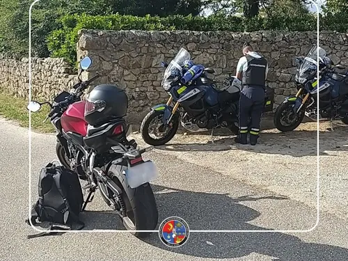 Maclas : le motard est pris à plus de 100 km/h sur une portion...