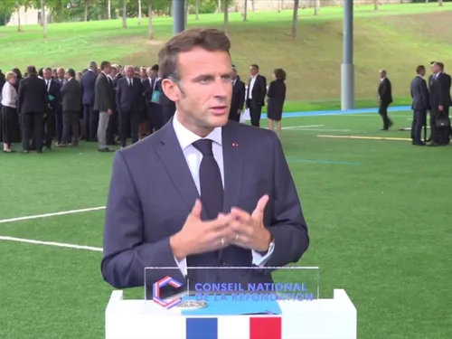 Emmanuel Macron attendu à Annecy, où deux enfants sont toujours en...