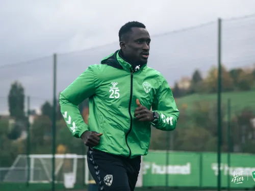 ASSE : Ibrahima Wadji de retour dans le groupe pour aller à Metz