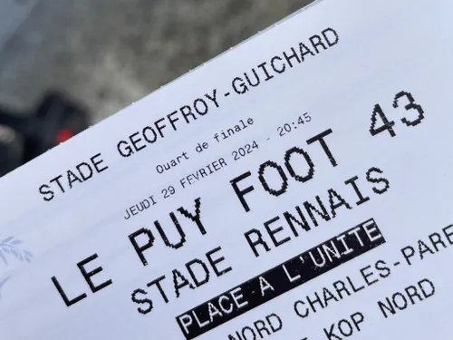 Coupe de France : déjà 15 500 places vendues pour Le Puy / Rennes