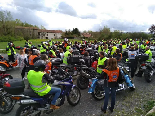  Plus de 200 motards dans le Forez ce week-end pour la bonne cause 