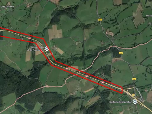 Saint-Martin-d’Estréaux / La Pacaudière : fermeture totale de la RN...