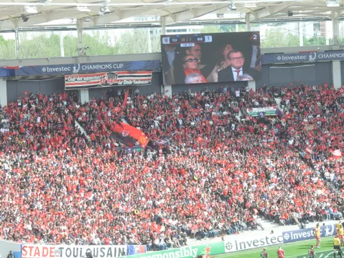 Découvrez l'affluence moyenne du Stade Toulousain en Top 14