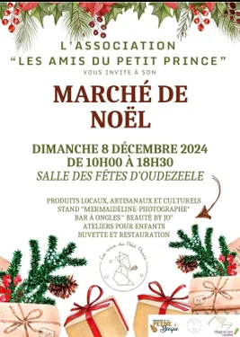 Marché de Noël le 8 décembre à Oudezeele