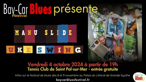 Les off du Bay Car Blues : Concert Manu Slide au Tennis Club de...