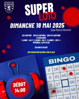 Loto le 18 mai à Loon Plage