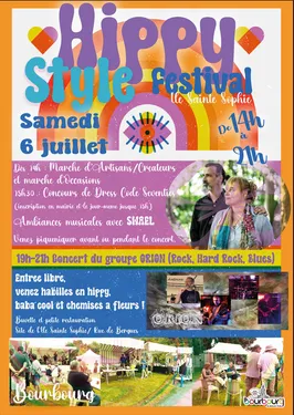 Hippy Style Festival de l'Île Sainte Sophie le 6 juillet à Bourbourg