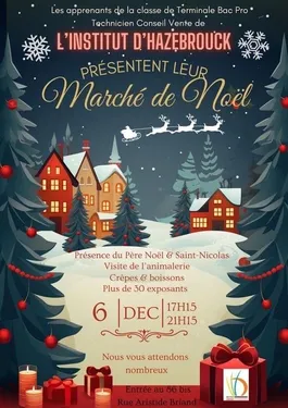 Marché de Noël de L'Institut d'Hazebrouck le 6 décembre à Hazebrouck