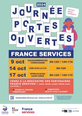 Journée portes ouvertes France services le 17 octobre à Eperlecques