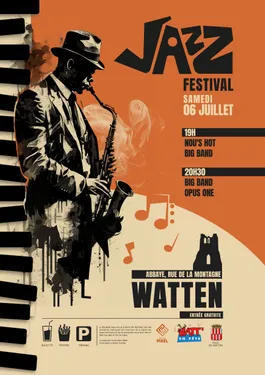 2ème festival de jazz à l'abbaye le 6 juin à Watten
