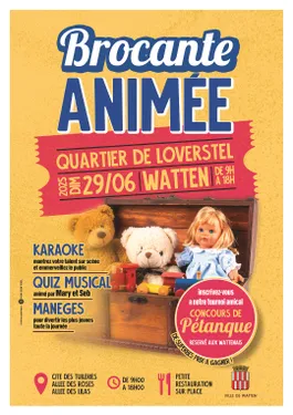 Brocante de Loverstel le 29 juin à Watten