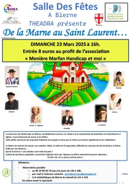 Comédie THÉÂTRE le 23 mars à Bierne 