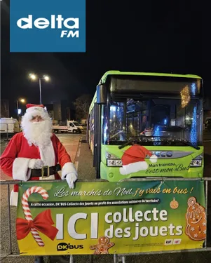 Collecte de jouets avec DK BUS le 16 décembre