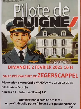 Théâtre le 2 février à Zegerscappel