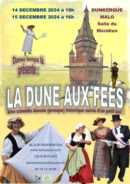 Spectacle "la dune aux fées" le 14 décembre à Dunkerque