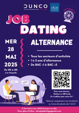 Job Dating 28 mai à Boulogne sur mer