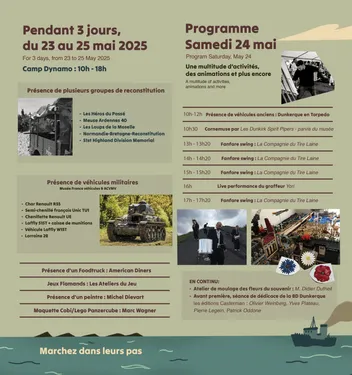 Commémoration du 85e anniversaire de l'Opération Dynamo le 23 mai à...