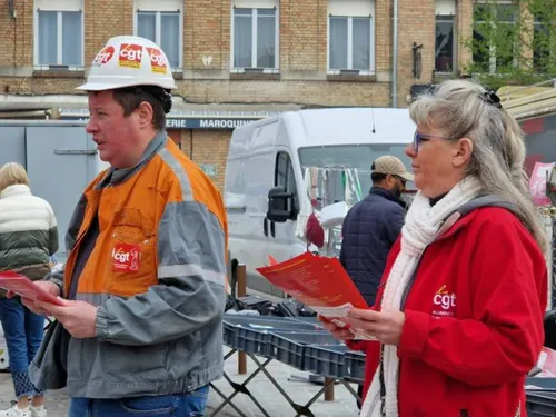 La CGT ArcelorMittal Dunkerque lance son tour des marchés dans la...