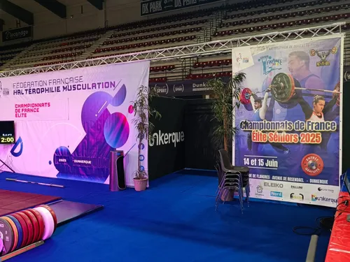 Les stars de l'haltérophilie à Dunkerque tout au long de ce week-end