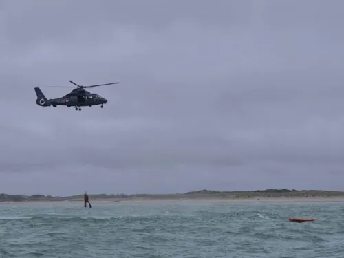 Un paddle et un kayak piégés par la marée ce samedi matin à Sangatte