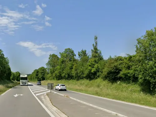 Un accident fait trois blessés sur la RN42 à hauteur d'Escœuilles...