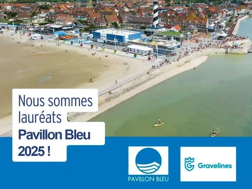 Gravelines obtient de nouveau le label Pavillon Bleu 