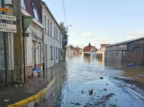 Inondations dans l’Audomarois, le Boulonnais… Vers la fin du...