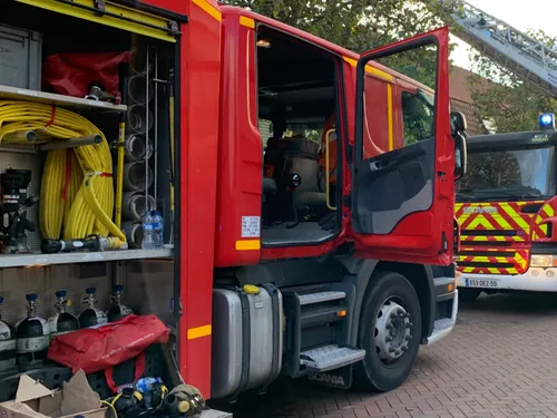 Calais : une maison ravagée par les flammes