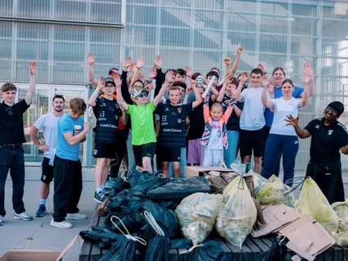 Dunkerque : 120 kg de déchets ramassés lors du plogging de l'USDK 