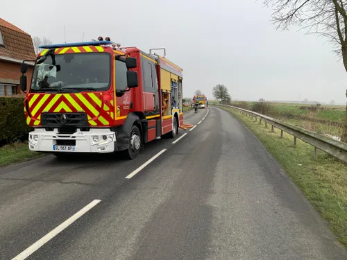 Coulogne : la route de Saint-Omer bloquée après un accident...