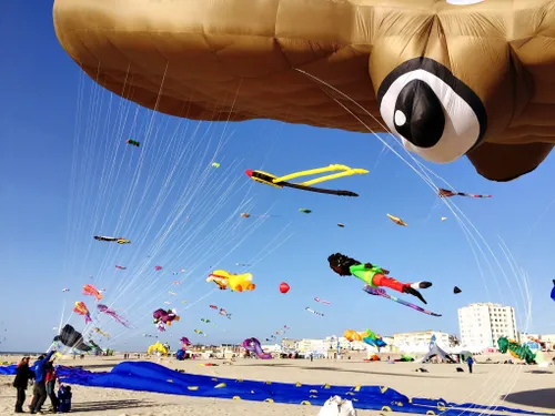 Les 38èmes rencontres internationales de cerf-volants de Berck...
