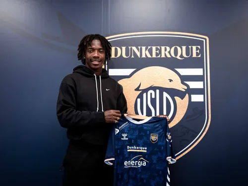 Foot : Un ailier super rapide arrive à Dunkerque