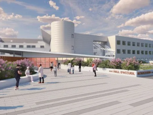 C’est parti pour trente-six mois de travaux au Centre Hospitalier...