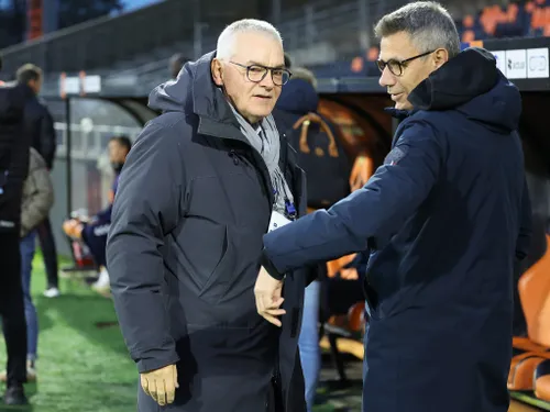 Stade lavallois. Olivier Frapolli va discuter avec son président la...