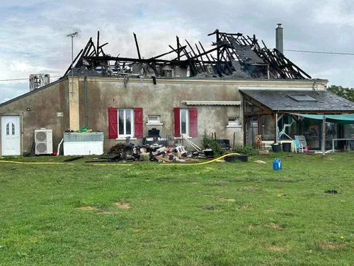 Sainte-Gemmes d'Andigné. Une collecte de dons pour la famille dont...
