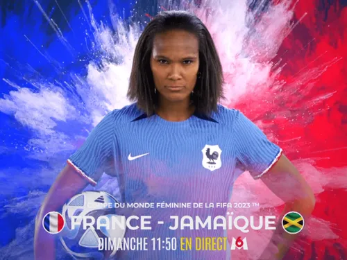 CDM : l'équipe de France féminine face à la Jamaïque pour leur...