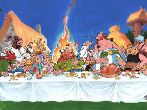 Asterix et le banquet du coeur