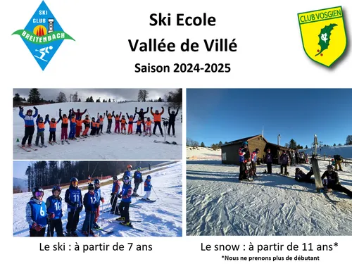 Ski école - Vallée de Villée