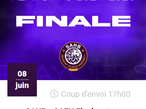 SAHB - CAEN Finale retour - Playoff 2024-2025