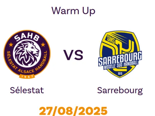 Match Warm Up SAHB / SARREBOURG