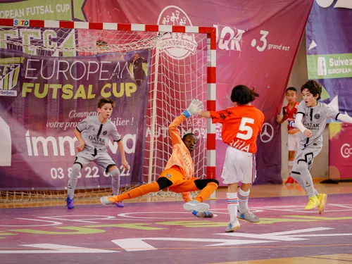 Organisation au millimètre pour l'European Futsal Cup