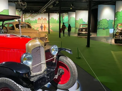  En voiture avec Tintin à Mulhouse 