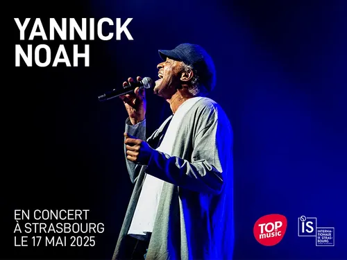 Yannick Noah en concert à Strasbourg