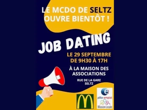 Job Dating pour le McDonald’s de Seltz