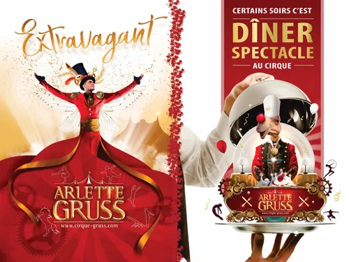 ARLETTE GRUSS : EXTRAVAGANT à Colmar, Mulhouse et Strasbourg !