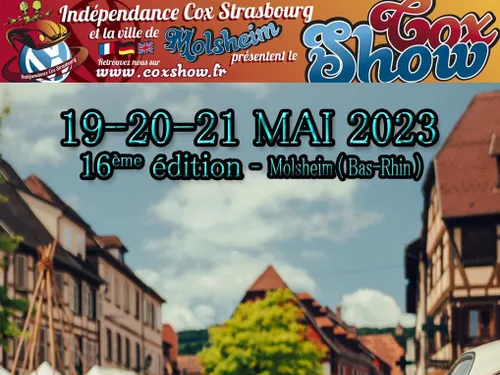 Cox Show 2023 à Molsheim - 16ème édition