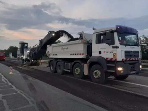 Travaux sur l’autoroute A36 secteur Mulhouse